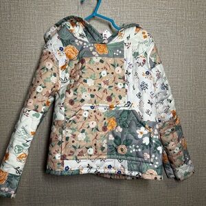 Handmade toddler quilt hoodie